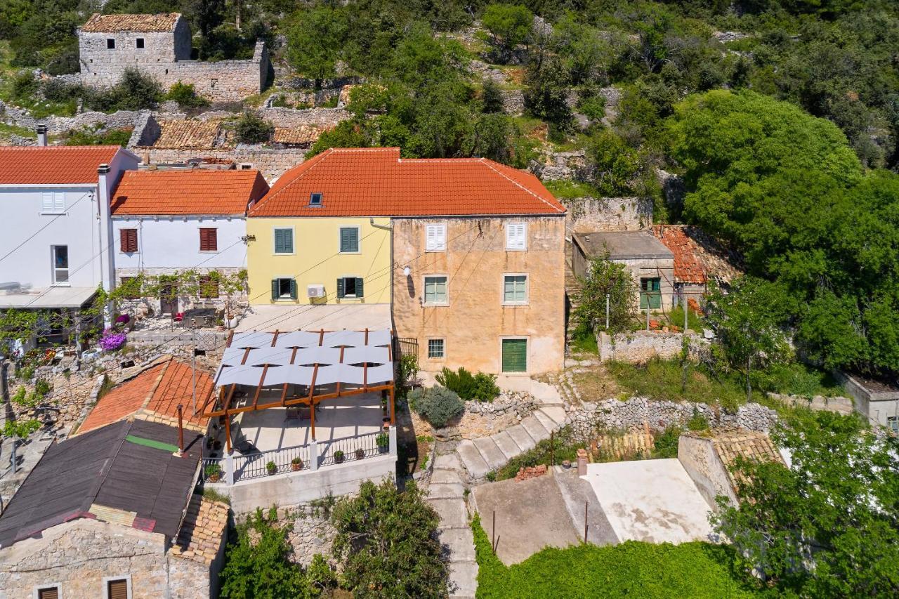 Stone House Biskup Apartment Babino Polje Exterior photo